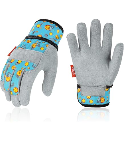 Stocker Guanti Da Giardinaggio In Vera Pelle, Taglia 11/XL, Resistenti E Protettivi Per Lavori All'Aperto