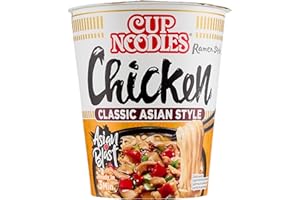 NISSIN Pack Ramen Instantaneo Cup Noodles sabor Spiced Chicken 8 x 67grs.