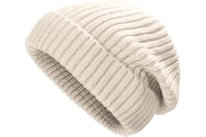 ZLYC Elasticité Bonnet d'hiver Chaud Chapeau Beanie pour Femme