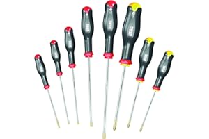 USAG 324SH8 Serie 8 giraviti per Viti a Taglio e Croce, Nero