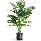 Der Rose Artificial Monstera Fake Plants Tall Indoor Outdoor Living Room Home Decor