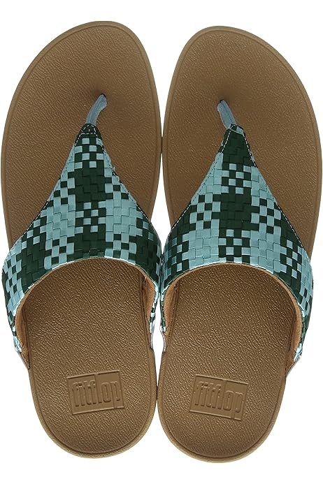 FitFlop Women's Lulu Crystal Feather Original Fit Toe-Post Wedge Sandal,  Soft Pink, 11: Buy Online at Best Price in UAE - Amazon.ae
