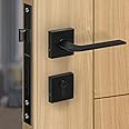Plantex Main Door Lock/Mortise Lock for Door with 3 Years of Warranty - Robust Door Lock for Home with Brass Lock Body & Cylinder(7105 - Black)