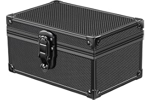 MAZACOO Faraday Box für Autoschlüssel – Keyless Go Diebstahlschutz, RFID Signalblocker gegen Relaisangriffe (Diamantmuster Schwarz)