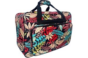 Nishiyuenyi Sewing Machine Carrying Case Sewing Machine Tote Bag for Most Standard Household Sewing Machines and Sewing Accessories Storage Hobby Gift