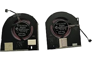 SYW·PCPARTS HK-Part Fan for Dell Precision 7530 CPU Gpu Cooling Fan Dual Fan