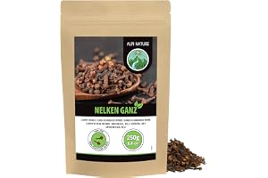 Alpi Nature Kryddnejlikor Hel 250g, Torkade Kryddnejlikeknoppar, Kryddnejlikekrydda för Matlagning