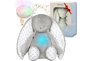 Diddou White Noise Machine Baby Newborn Toys Baby Sleep Night Light Teddy Newborn Girl Boy Toys Shower Gifts USB Rechargeable