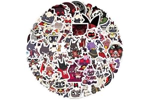 FANCICO 120 Stück Cult of the Lamb Aufkleber für Teenager und Erwachsene Wasserfest, Coole Gaming Aufkleber für Laptop, Wasserflaschen, Skateboard, Gitarre