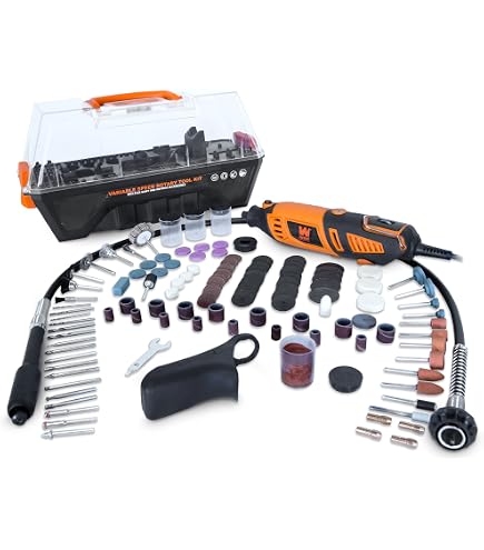 Varriable Speed Rotorary Variable Speed Tool Kit VEVOR Cordless Rotary Tool Kit - 5000-25000RPM ...