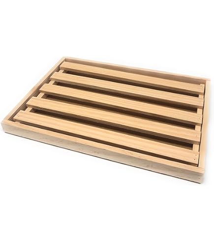 Planche à Pain En Bouleau FSC - 37x21x2,5 Cm, Avec Bac à Miettes Et Repose-couteau