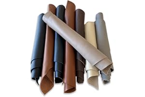 IPEA 1 kg Lederstücke - Ausschnitte aus echtem Leder in zufälligen Größen und klassischen Farben Made in Italy Lederreste Stücke mit verschiedenen Formen