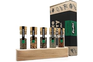 ‎FOODICO Italienische Gewürze Geschenkset I Feinschmecker Probierset mit Gourmet Gewürzen I Geschenkidee I Feinkost Geschenkbox mit Premium italienischen Gewürzen
