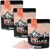 Hanzade Bitkisel Pembe Himalaya Tuzu Toz 3 Kg &Ouml;ğ&uuml;t&uuml;lm&uuml;ş Sofralık