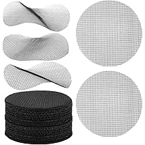Sollbry Tampon Maille De Trou De Pot Fleur, 5 Pièces Tapis Grille De