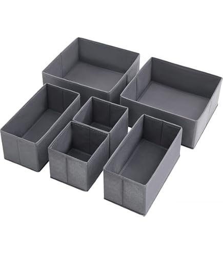 7 stuks lade-organizer-systeem, lade-organizer, van vilt, make-uptafel- organizer, voor kantoor, commode, badkamer, nachtkastje, slaapkamer, enz