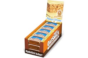 DAVINA OAT SNACK Davina Energy OatSnack, Müsli Riegel von Hand gemacht, Joghurt-Zitrone, 30 x 65 g, 1er Pack (1 x 1.95 kg)