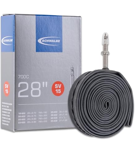schwalbe schlauch nr 15 rennrad Fahrradschlauch Nr. – 28 Zoll (ETRTO 18/28-622/630) – Ventil SV 60mm – langlebig & luftdicht – Schlauch für Fahrrad Sport & Freizeit Select Your Gear:Raptor Pro Ultimate Package e mtb Specialized Diverge E5 Gravel