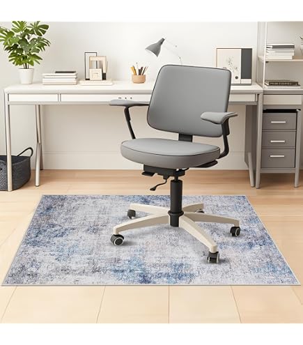 Alfombrilla Para Silla De Oficina Y Gaming - Protector Antideslizante Para Suelos Y Alfombras 70x90 Cm