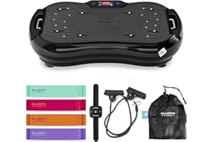 BLUEFIN FITNESS Bluefin Vibration Plate | Vibration Plate Exercise Machine for Lymphatic Drainage | Vibrating Plate Exercise Machine| Vibration Platform Machine