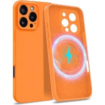 MyGadget Hülle Für IPhone 16 Pro – 4-Lagen-Schutz, Stoßfest, Orange, Mit Kameraschutz & Staubabweisend