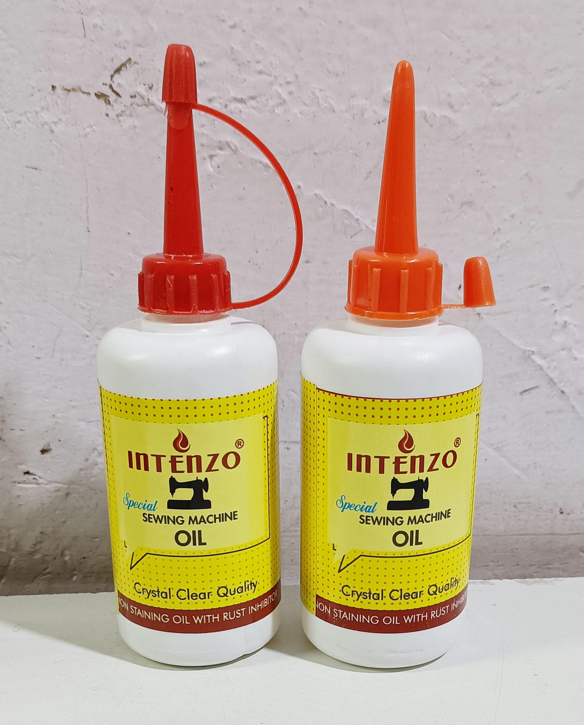 Review of INTENZO OILS Special Sewing Machine Oil Lubricant 100 Ml Pack of 2