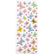 Craft Planet Fun Stickers – Schmetterlings-Aufkleber Für Basteln, Karten & Dekoration