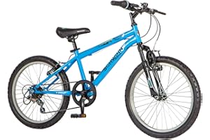 Schwinn Remix - Bicicleta de montaña infantil, ruedas de 20 pulgadas, marco Smartstart en acero ligero, suspensión frontal, 6 velocidades, recomendada para niños entre 5 y 8 años, azul
