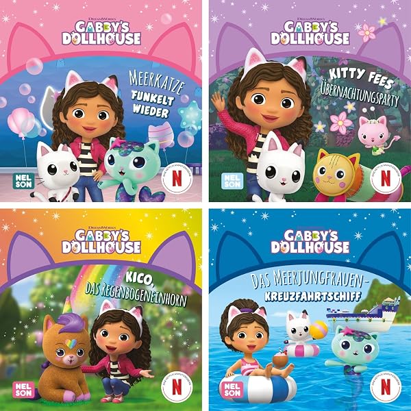 Gabby's Dollhouse - Gabby chat et la maison magique - Kit Accessoires
