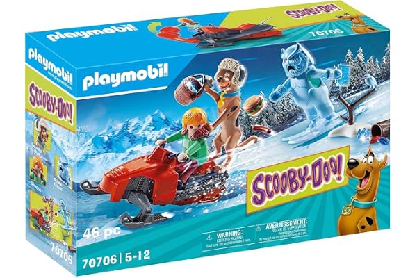 Playmobil Scooby-DOO avec Abominable Spectre des neiges