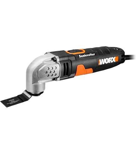 Outil Oscillant Multifonction 400 W - 6 Vitesses, Avec 5 Lames Et Abrasifs