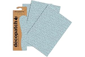 DECOPATCH Décopatch – Ocio creativo – Paquete de 3 hojas iguales para pegar