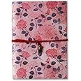 SPcreation Classic Rose Flowers Handmade Diarie(12.7Cm X 17.78 Cm)(94 Pages)