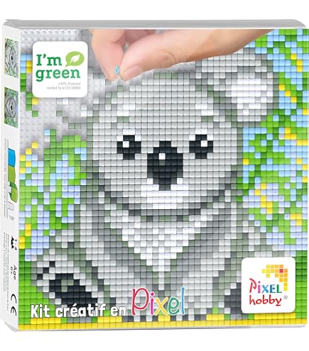 Diamond Painting Set, tableau avec motif Panda et accessoires, dimensions env. 35 x 25 cm, set de bricolage pour peindre avec des pierres scintillantes pour les enfants à partir de 5 ans