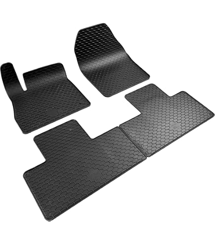 Tailored Rubber Car Mats For Renault Scenic 3 (2009-2016) – 3mm With Edgings & 2 Clips