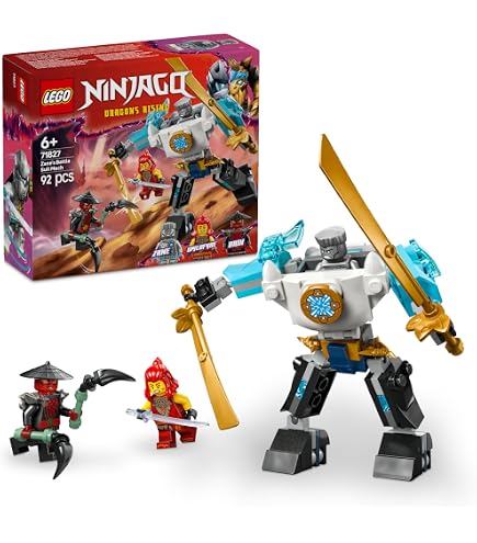 LEGO® Ninjago – Zane ZX Minifig : Amazon.com.tr: Oyuncak
