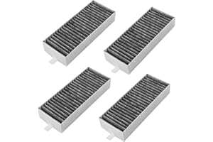 LCXCXY 4 sztuki filtrów z węglem aktywnym do Siemens HZ9VRCR0 17004796/ Bosch HEZ9VRUD0 17004811/ Neff Z821VR0 17004806/ Gaggenau CA282111/ Constructa CCZ9VRCRCR0 17006669, wymiana