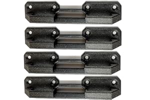 ULROAD 4 supporti per L-BOXX Bosch Sortimo L-SAFE di fissaggio da avvitare, per tutte le valigette degli attrezzi Bosch L BOXX, carrello a rotelle, accessori per il montaggio fai da te