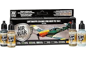 VALLEJO Modèle Air Set – Luftwaffe d'avant-guerre à 1941