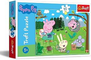 Peppa Pig Puzzle - 30 Piece Jigsaw Puzzles Children Aged 3+ - Peppa & Friends Learning Jigsaws For Kids