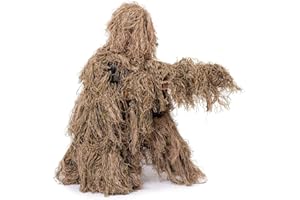 NINAT Ghillie Suit Camo 3D Leafy Gear Jungle Caccia Camouflage Abbigliamento