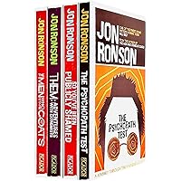 Jon Ronson 4 Books Bundle Collection Set (The Psychopath Test, So You've Been Publicly Shamed, Them: Adventures With Extremis