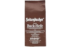 ‎SEITENBACHER Seitenbacher Hefe Vorratspack I trocken I für Brot und Kuchen I aus Zuckerrüben 6x20g (1 x 120 g)