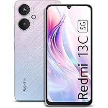 Redmi 13C 5G (Startrail Silver, 6GB RAM, 128GB Storage) | MediaTek