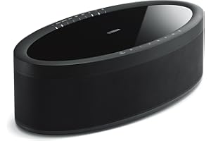YAMAHA MusicCast 50 – Enceinte bluetooth 70W – Système audio Multiroom, Wifi, Airplay – Enceinte maison – Compatible avec smartphones et ordinateurs – Noire