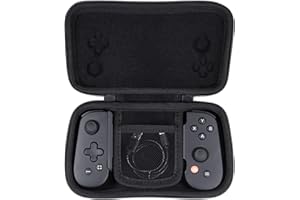 Aenllosi per Backbone One 2a Generazione/Backbone One Controller per Gaming Mobile Custia Rigida da Trasporto, Solo Custodia, Nero [nintendo_switch]