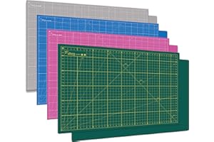 VICIEN Altera Schneidematte, schneidunterlage A2 (45x60cm), selbstheilend Hobby PINK mit Raster