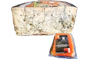 TU DESPENSA EN LA WEB Queso Cabrales Denominación de Origen Protegida Peso Aproximado 1250 gramos - Medio Queso Cabrales con Membrillo TDW - Queso Galardonado en varias ediciones con el premio World Cheese Award