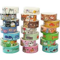 3 Rotoli Di Nastro Washi Stelle Cadenti 5mm - Oro Goffrato - Blu, Rosa, Giallo (10m Cad.)