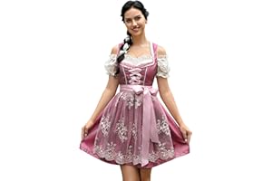 KOJOOIN Damen Dirndl Set Special Occasion Dress